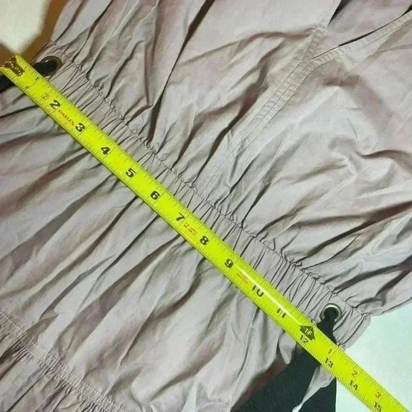 ULLA JOHNSON Gathered Midi Dress 2 Puff Sleeve Althea Tiered Skirt Cotton Bows - Picture 15 of 16